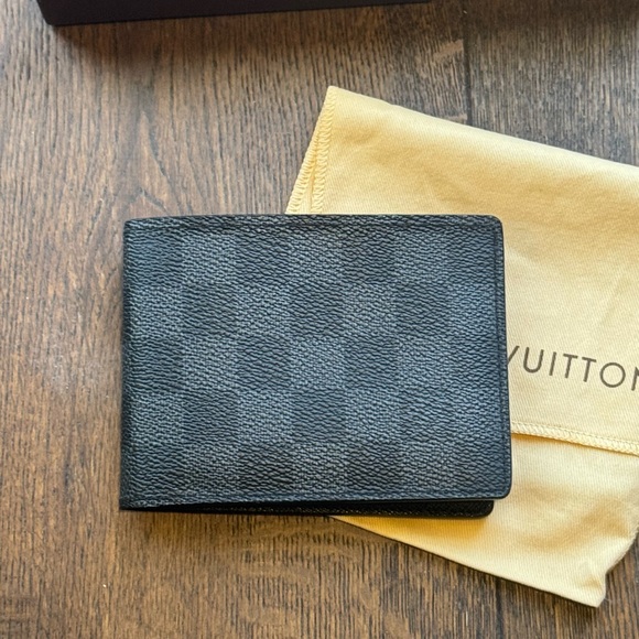 Louis Vuitton damiere graphite Men’s Wallet - Picture 1 of 13